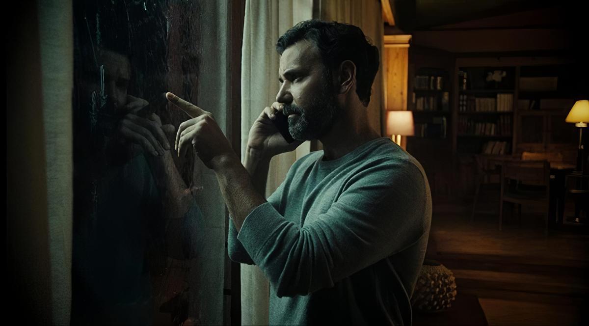 Miquel Fernández en "Visitante", de Alberto Evangelio