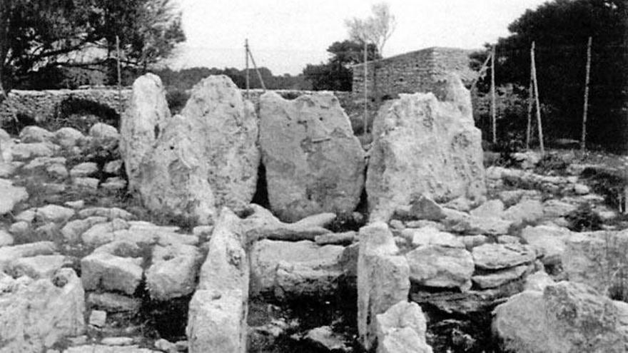 Sepulcro megalítico de Ca na Costa (Formentera).