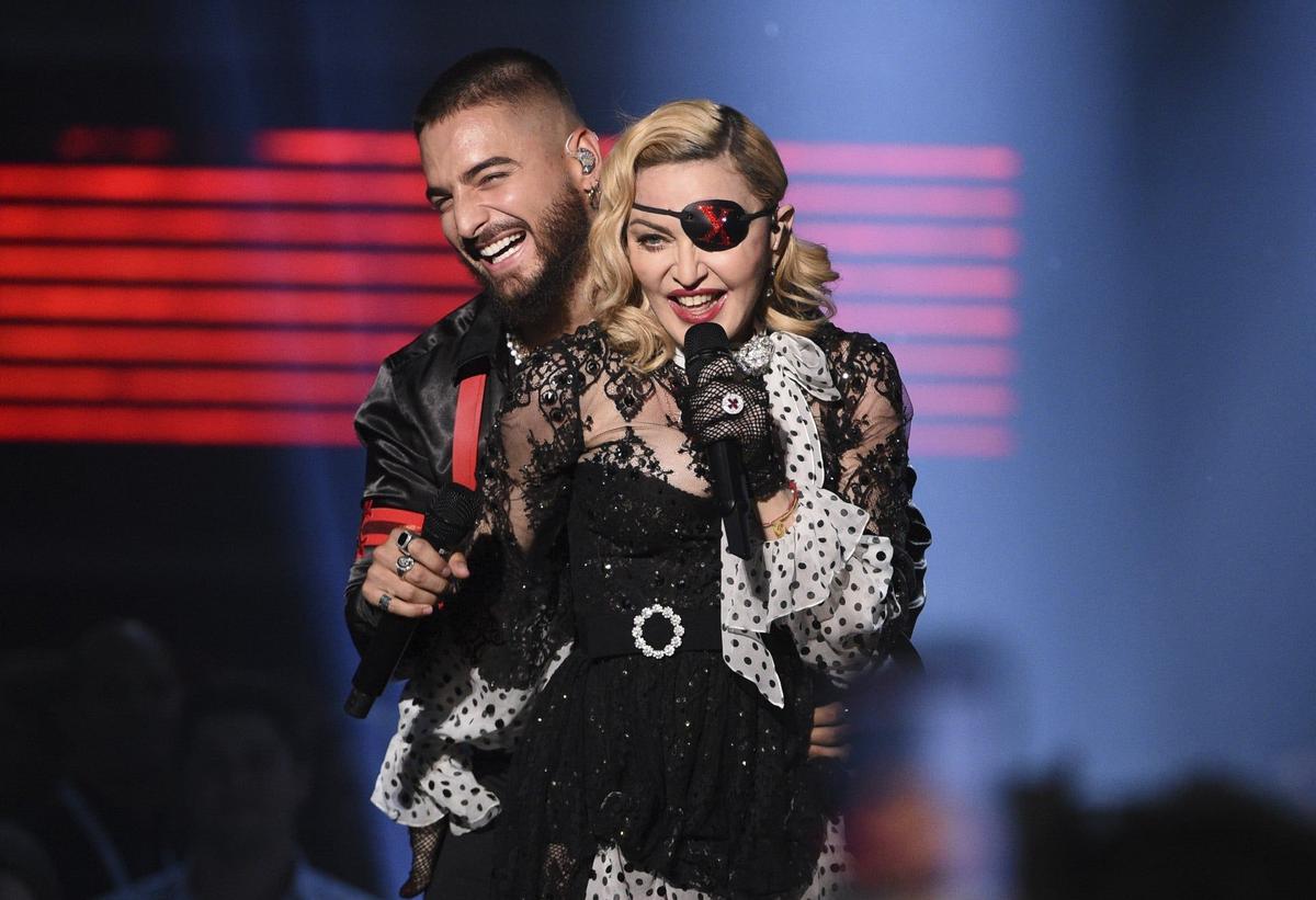 Madonna y Maluma