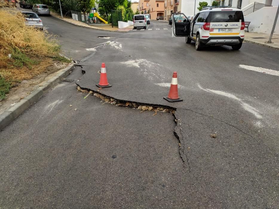 Coín fija en 1,4 millones los daños ocasionados por la gota fría.