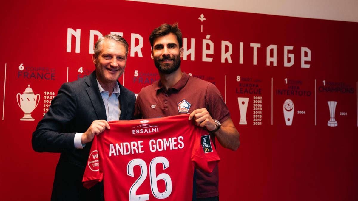 André Gomes regresa al Lille