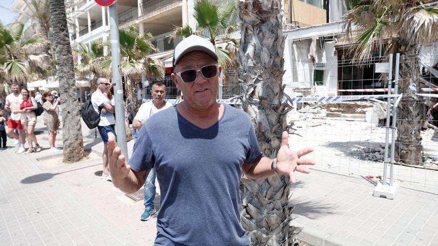 Derrumbe en la Playa de Palma: «El viernes tenía que firmar la venta de tres pisos y se echaron atrás»
