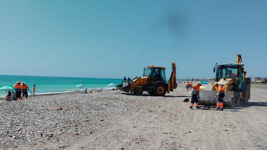 La SAG pide cambios en Sant Joan para facilitar la limpieza de las playas