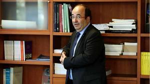 Miquel Iceta lamenta la ’desafortunada coincidència’ de la declaració de Mas amb l’aniversari de l’afusellament de Companys.
