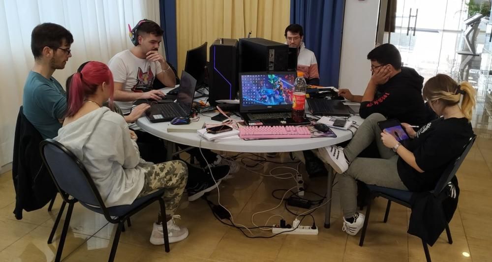 Participantes en la Game Jam Mallorca