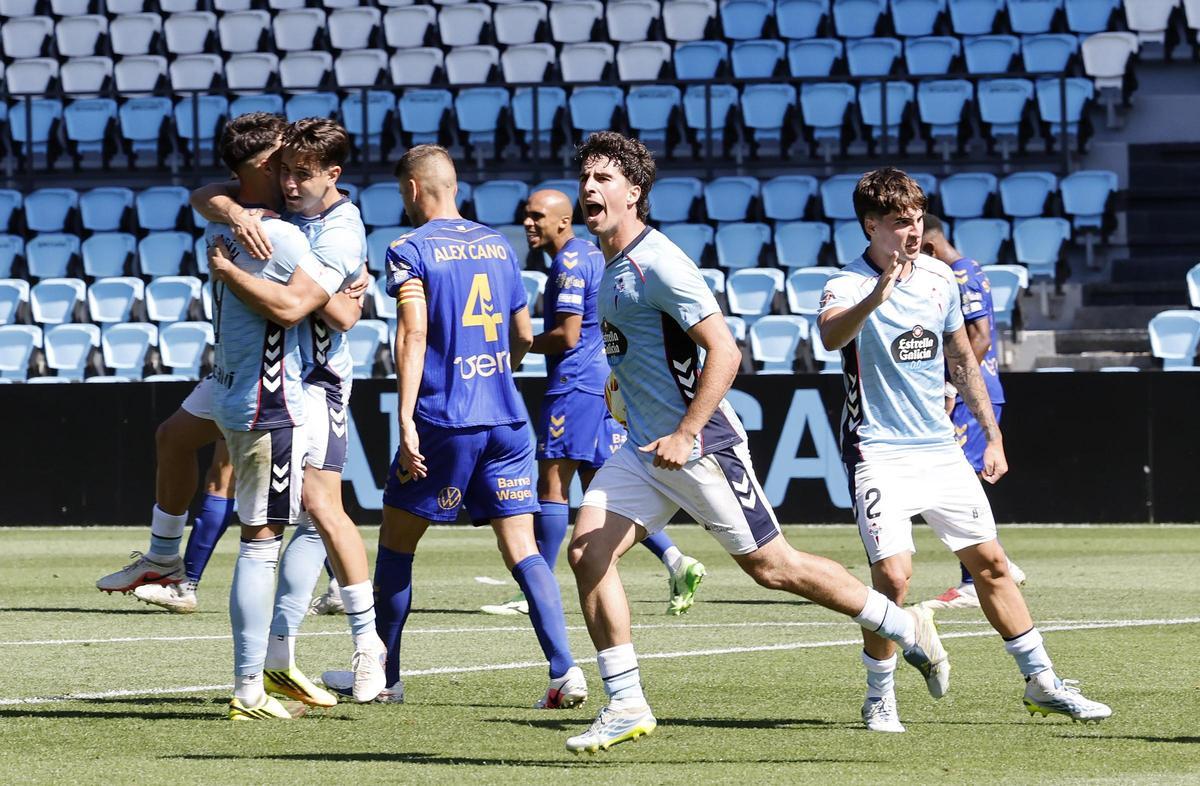 El Celta Fortuna 3-2 Europa, en imágenes