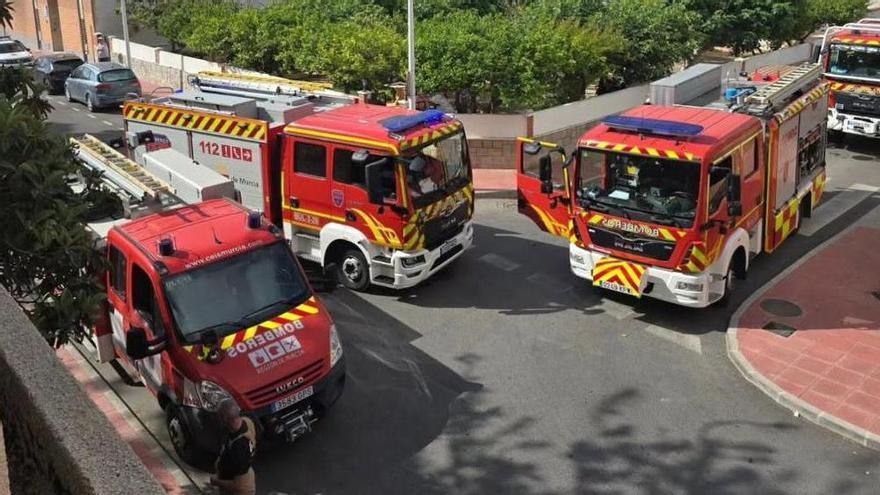 Alarma al desatarse un incendio en una residencia 