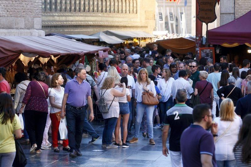 Mercado medieval en Zaragoza