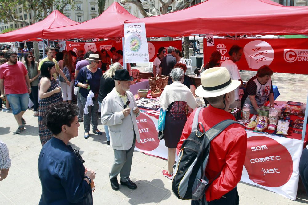 Día Mundial del Comercio Justo en Valencia