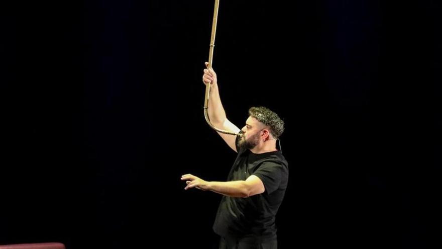 «Os instrumentos que eu toco son como autovías que te van levando ao seu son»
