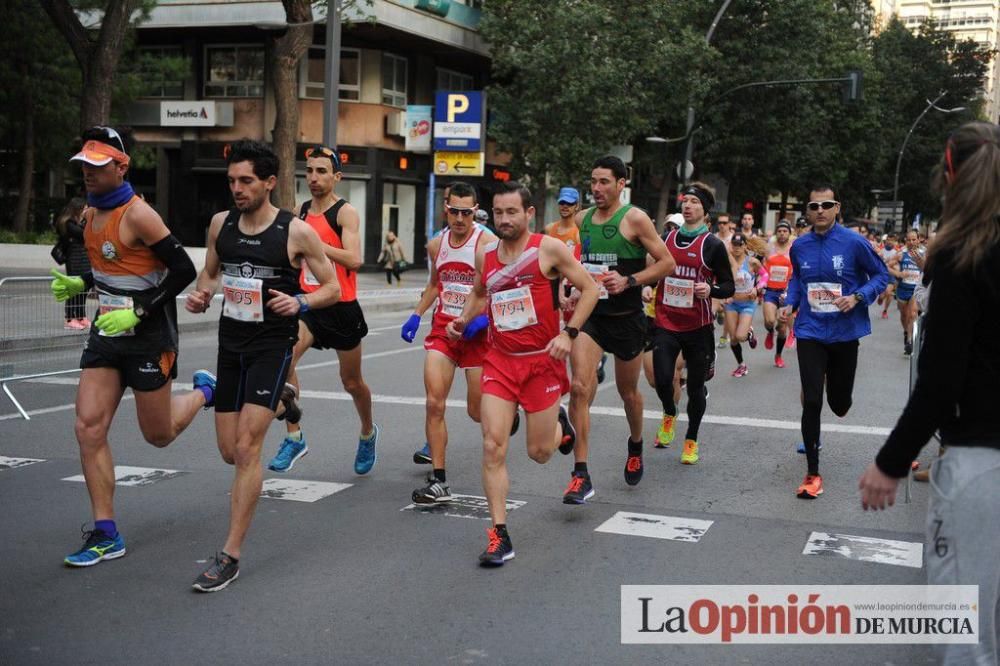 Murcia Maratón. Salida