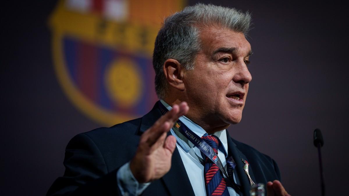 Laporta, ante el Senado del FC Barcelona