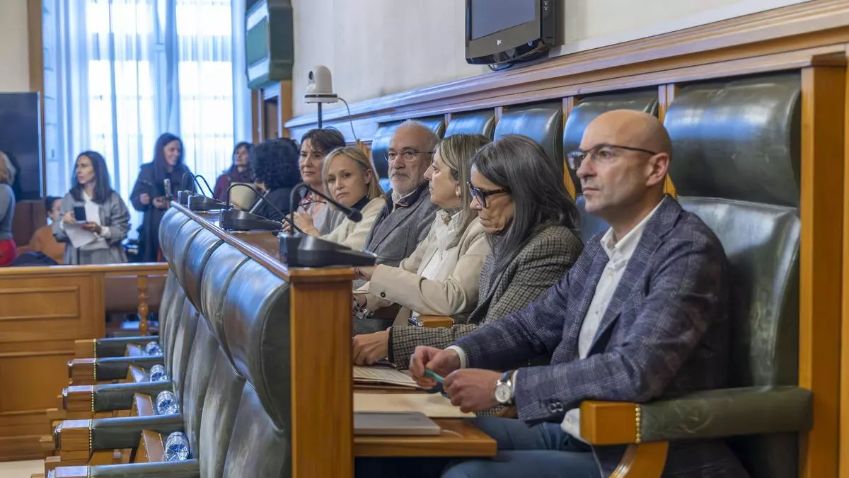 Crise do PSOE: o grupo municipal mantén as formas malia a tensión