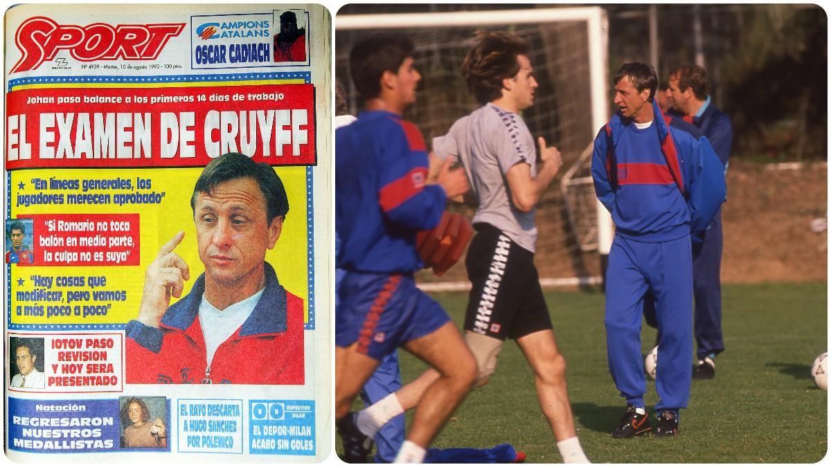 Johan Cruyff marcó una época en el Barça