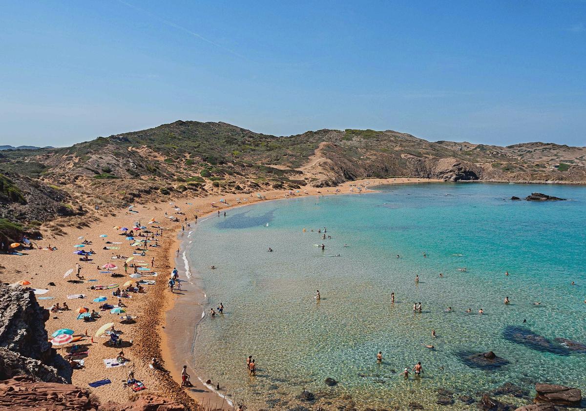 Playa en Menorca
