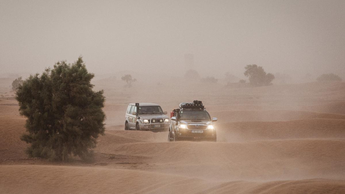 Espectacular imagen de la Maroc Challenge