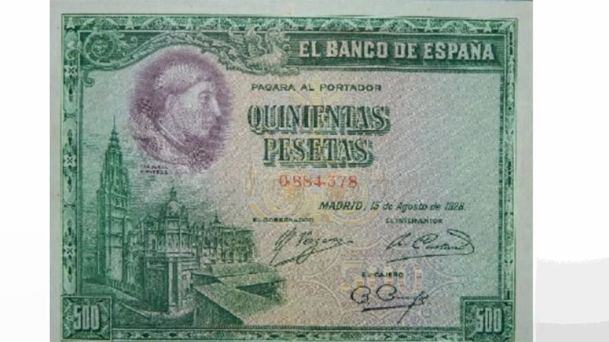 Billete del año 1928