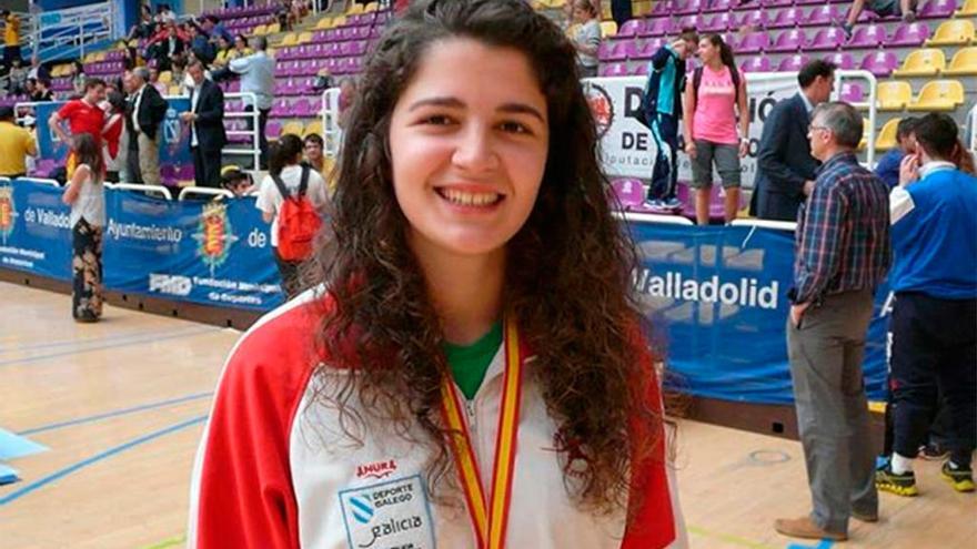 La viguesa Judith Rodríguez, campeona del mundo en la Copa de Esgrima adaptada de Brasil