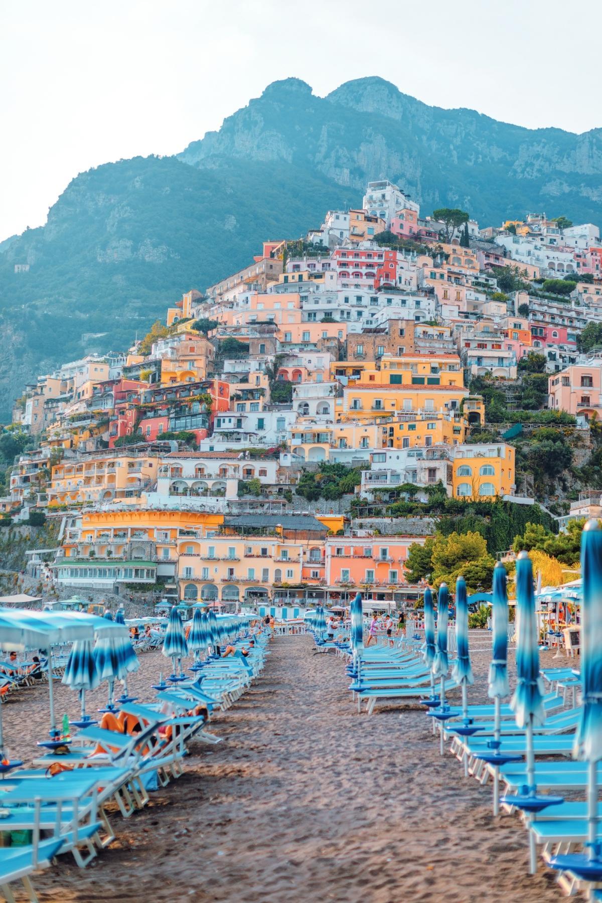 La dolce vita vertical, Positano, Italia