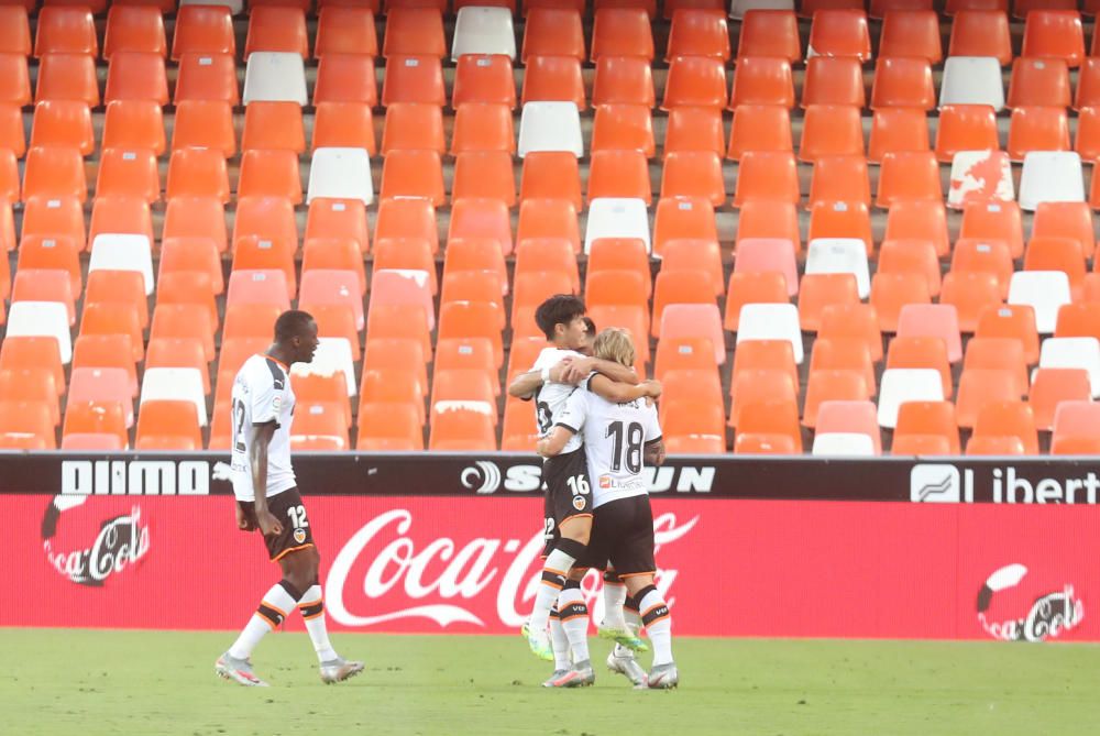 Las imágenes del Valencia CF - Valladolid