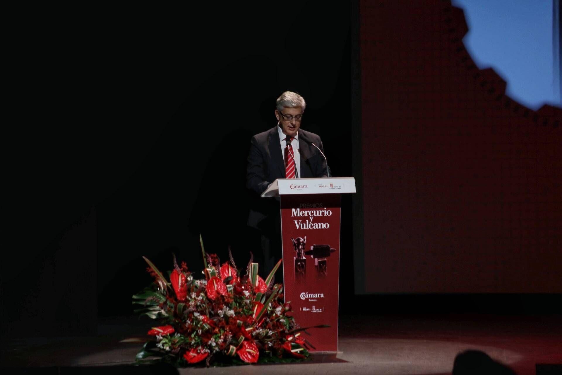 Zamora. 37ª edición de los Premios Mercurio y Vulcano y las Medallas a la Dedicación Empresarial y Lealtad a la empresa.