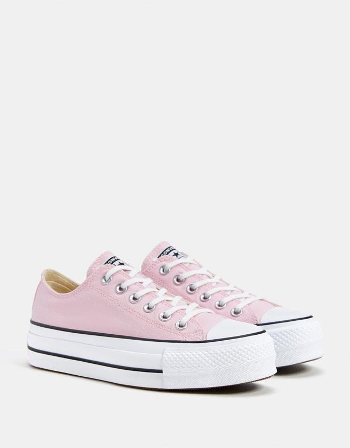 Converse cheap rojas bershka