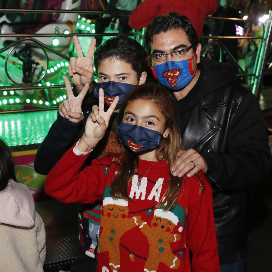 Las mejores imágenes del encendido de la Navidad en Vigo