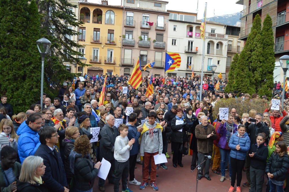 Concentració massiva a Berga