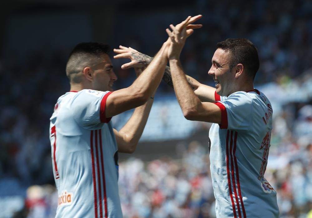 Las fotos del último partido de Liga en Balaídos entre el Celta y el Levante.