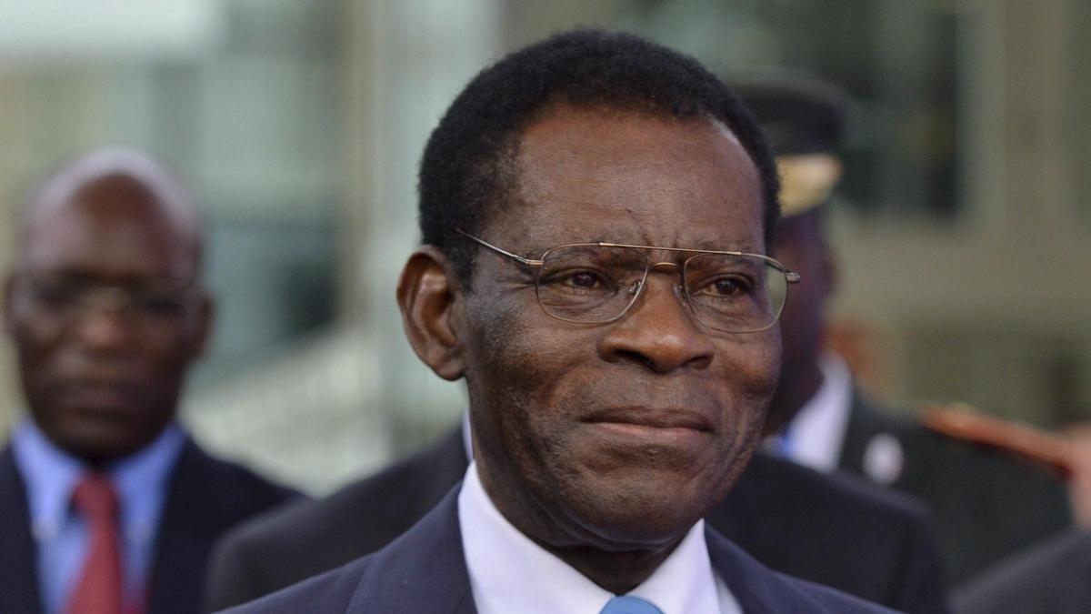 Teodoro Obiang, presidente de Guinea Ecuatorial.