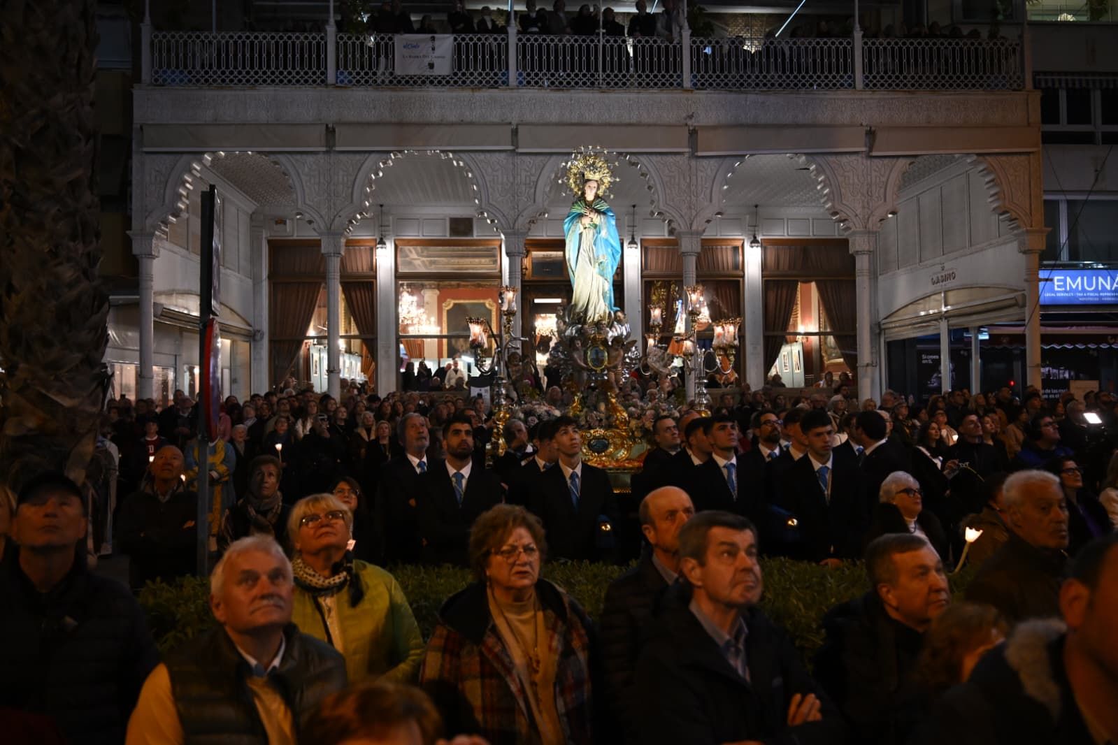 Así ha sido la procesión de La Purísima por las calles de Torrevieja