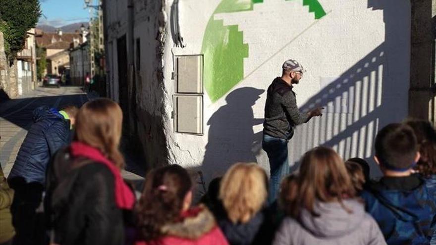 Arte y música de percusión en el VII Art Rural Fest en Jerte