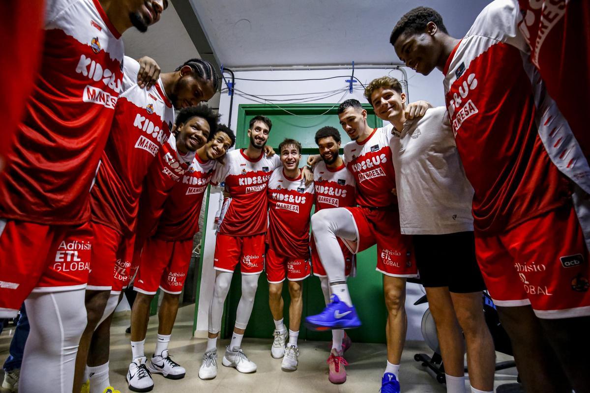 El Manresa, rival este domingo del Unicaja, es colista de la Liga.