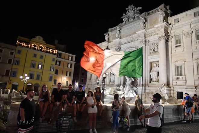 La celebración más loca de Italia tras ganar la Eurocopa