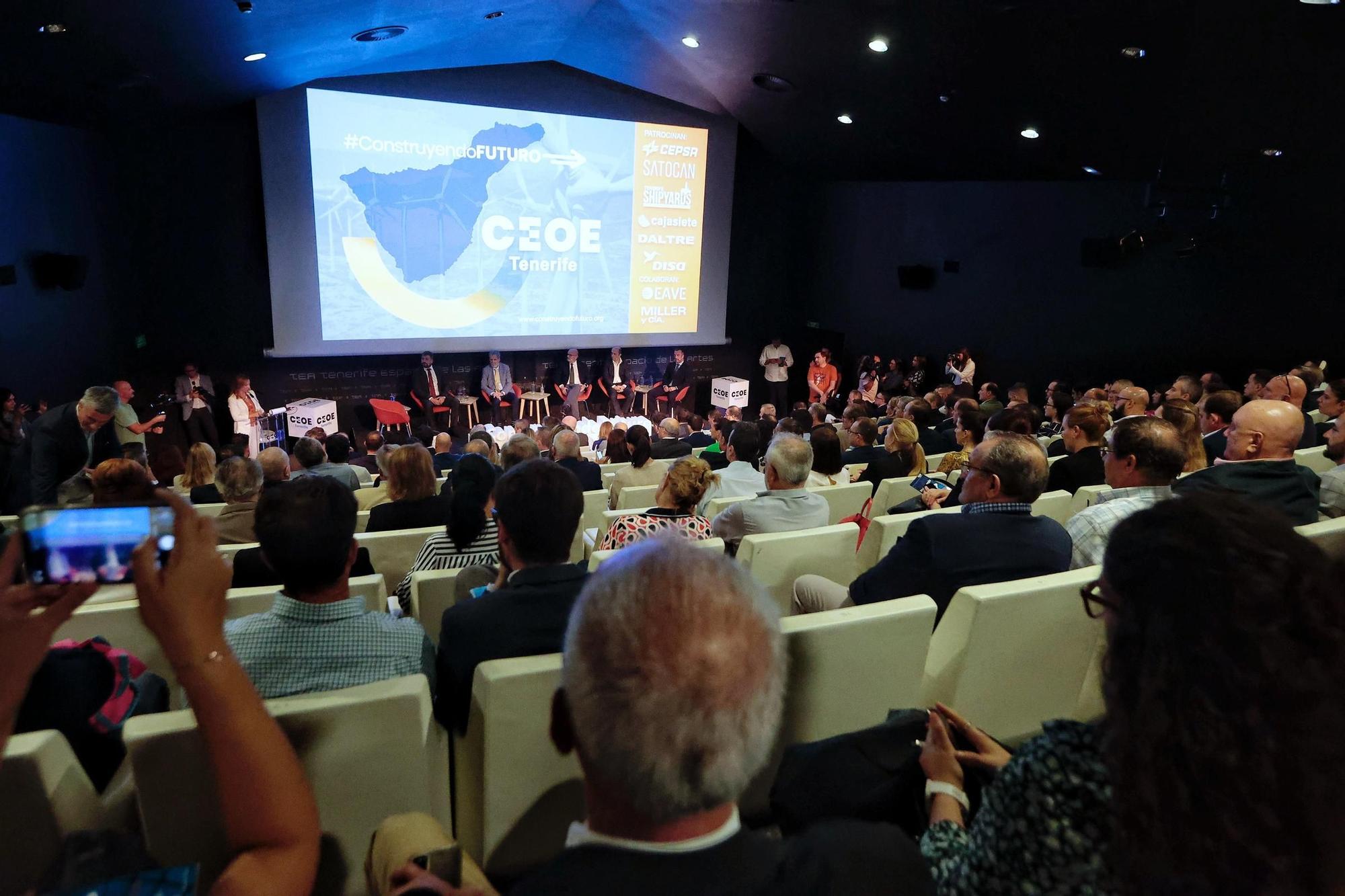 Foro 'Construyendo futuro' organizado por EL DÍA y la CEOE-Tenerife