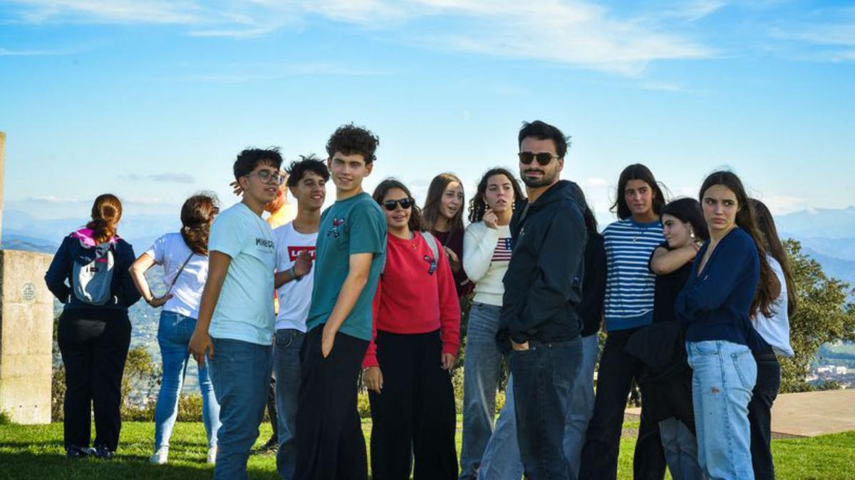 Palacio de Granda recibe a los alumnos del Colegio Monte Maior de Lisboa en un enriquecedor intercambio cultural