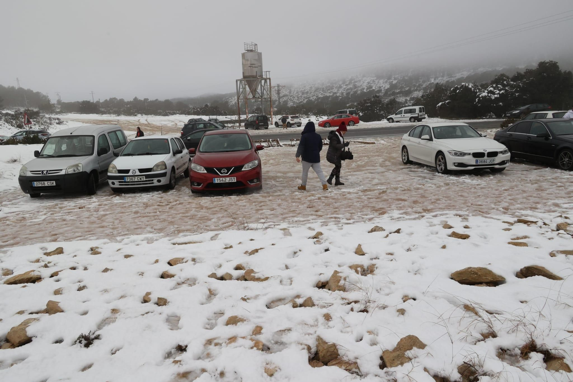 Nieve en Alicante: las estampas más esperadas en invierno