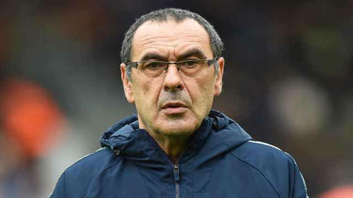 Sarri regatea las preguntas sobre su continuidad en el Chelsea