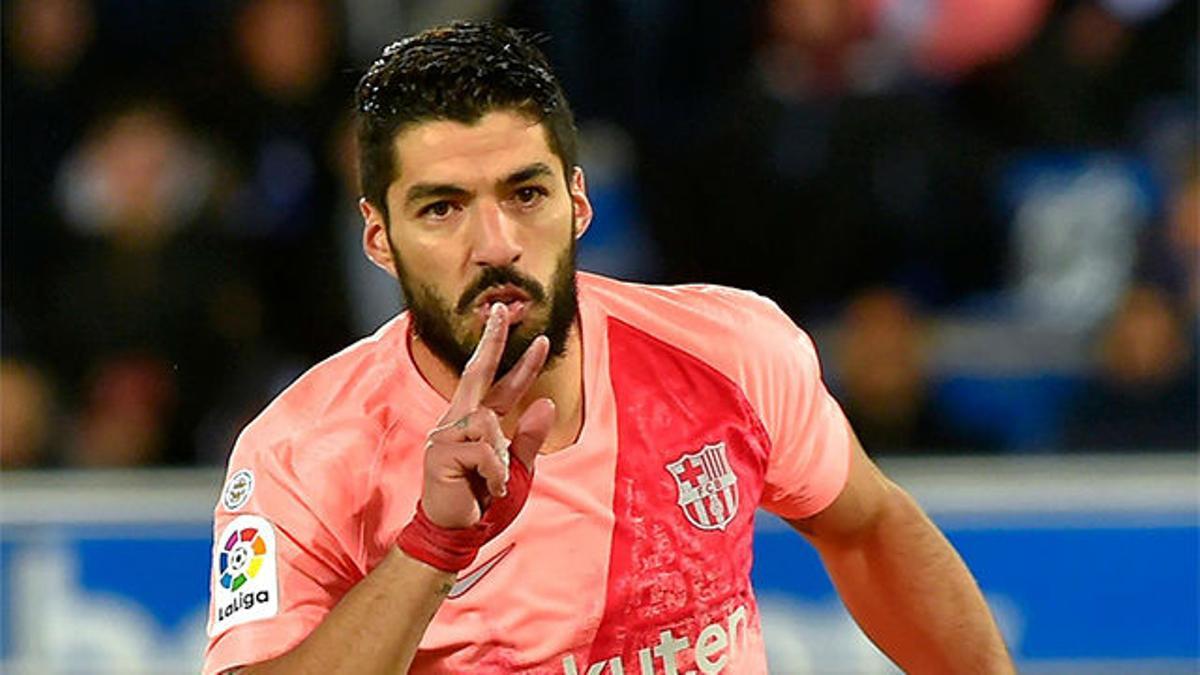 Suárez sigue infalible desde el punto de penalti