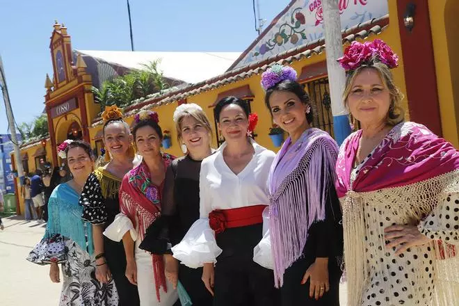 La recepción de Feria del PSOE de Córdoba, en imágenes