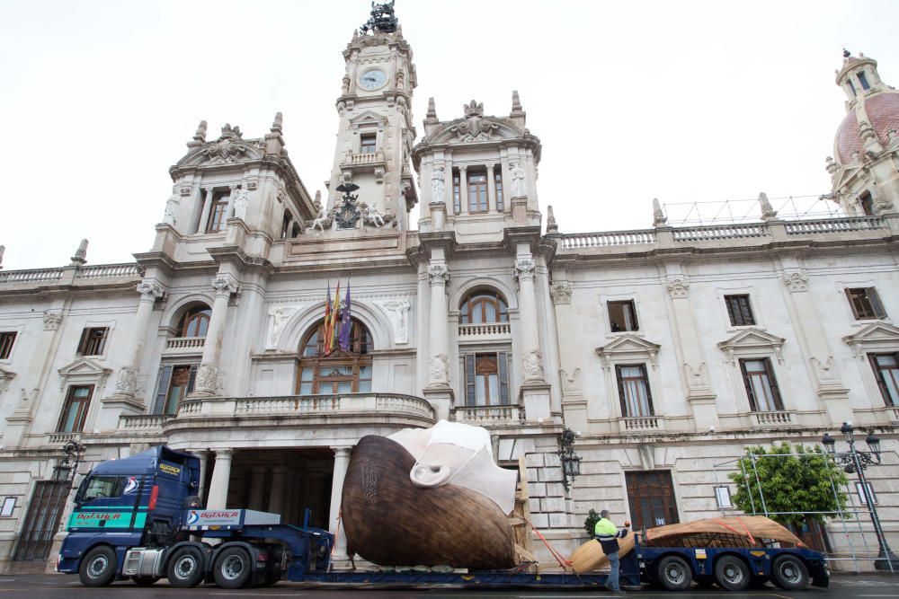 La falla municipal 2020 abandona la plaza