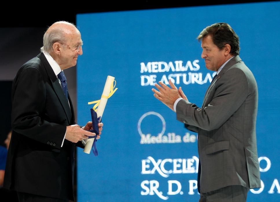 Acto de entrega de las medallas de Asturias