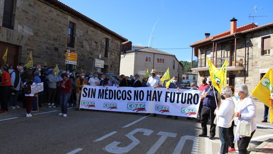 Nueva manifestación por la mejora de la Sanidad Pública en la Zamora rural