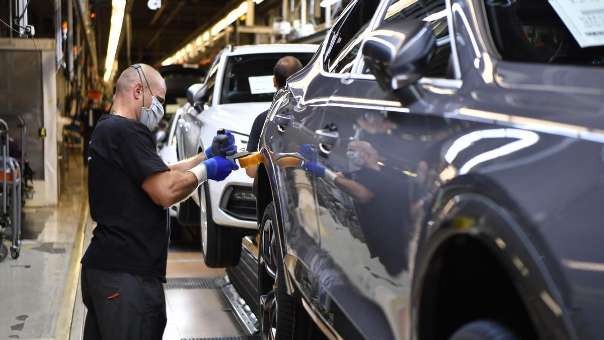 Imagen de la fábrica de SEAT en Martorell