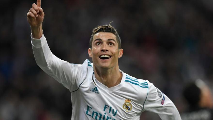 Cristiano Ronaldo celebra uno de sus goles.