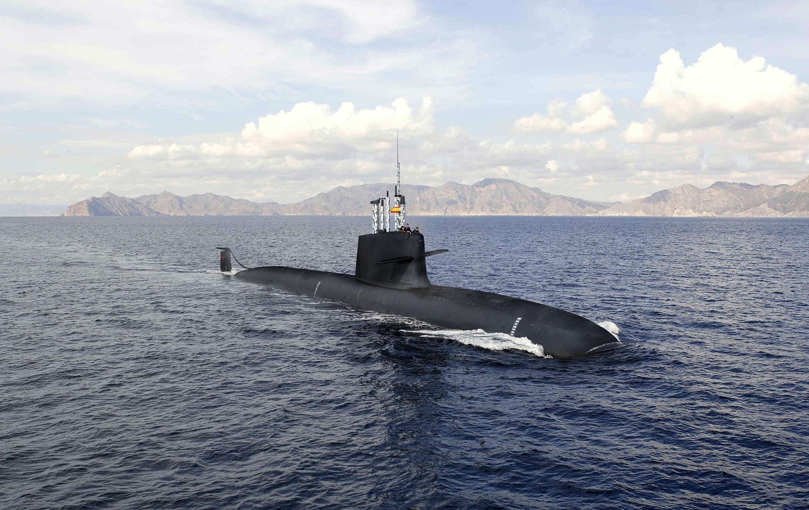 Simulación del submarino S80