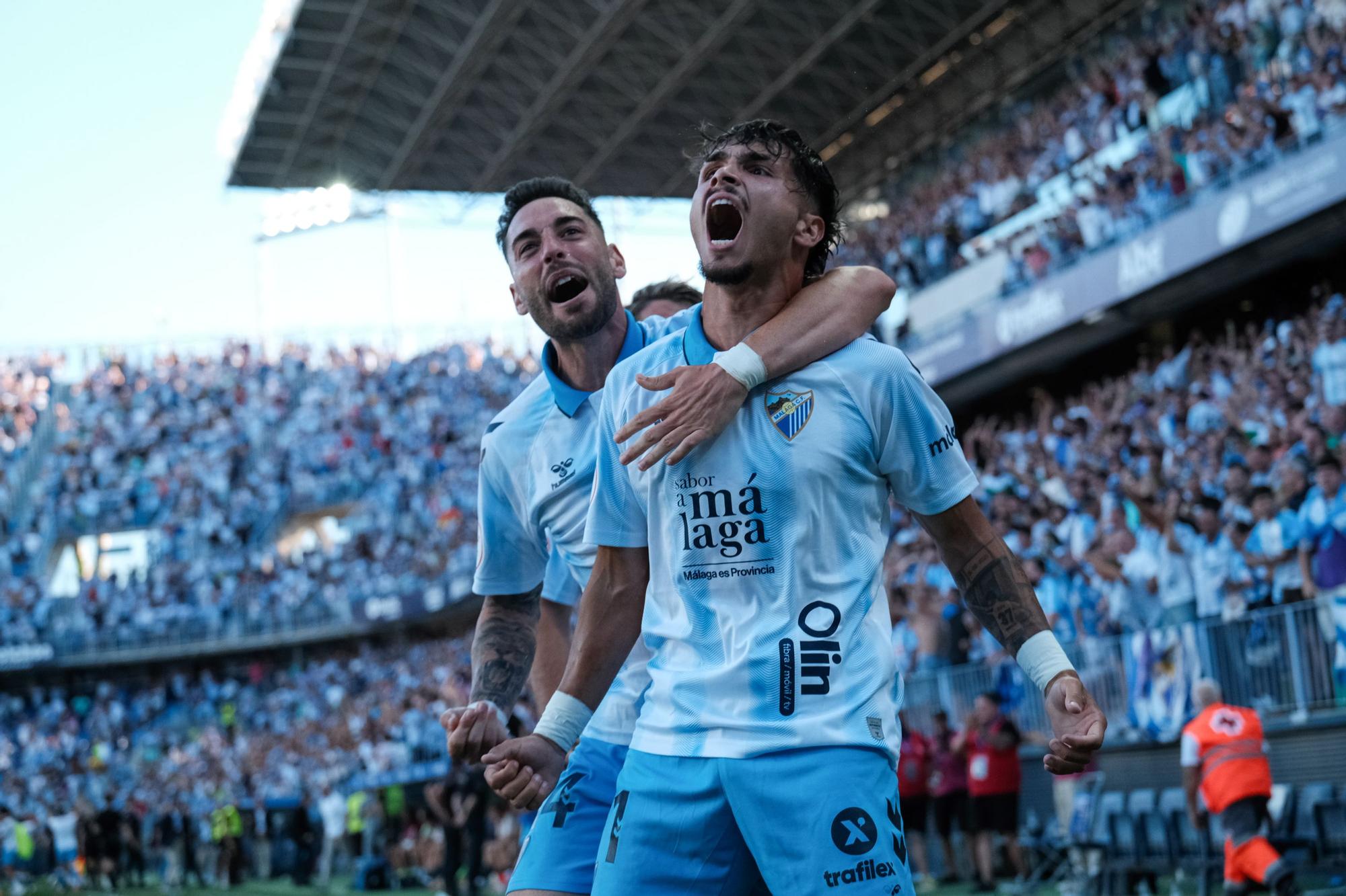 8/6/24, Malaga - La Rosaleda.  RFEF Play Off Ascenso a Segunda Division - Malaga CF vs Celta B.   :    (Fotografía: Gregorio Marrero/La Opinion)