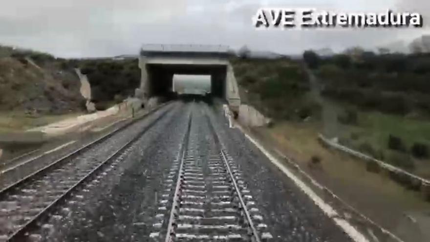 El estado de las obras del AVE en Extremadura