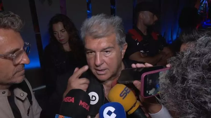 Laporta: “A Hansi Flick se le ve súper ilusionado con lo que viene”