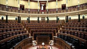 Vista general del Congreso de los Diputados.